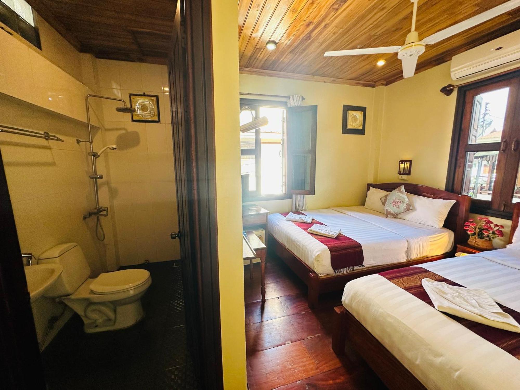 לואנג פרבאנג Anisa Mekong Riverside Villa מראה חיצוני תמונה