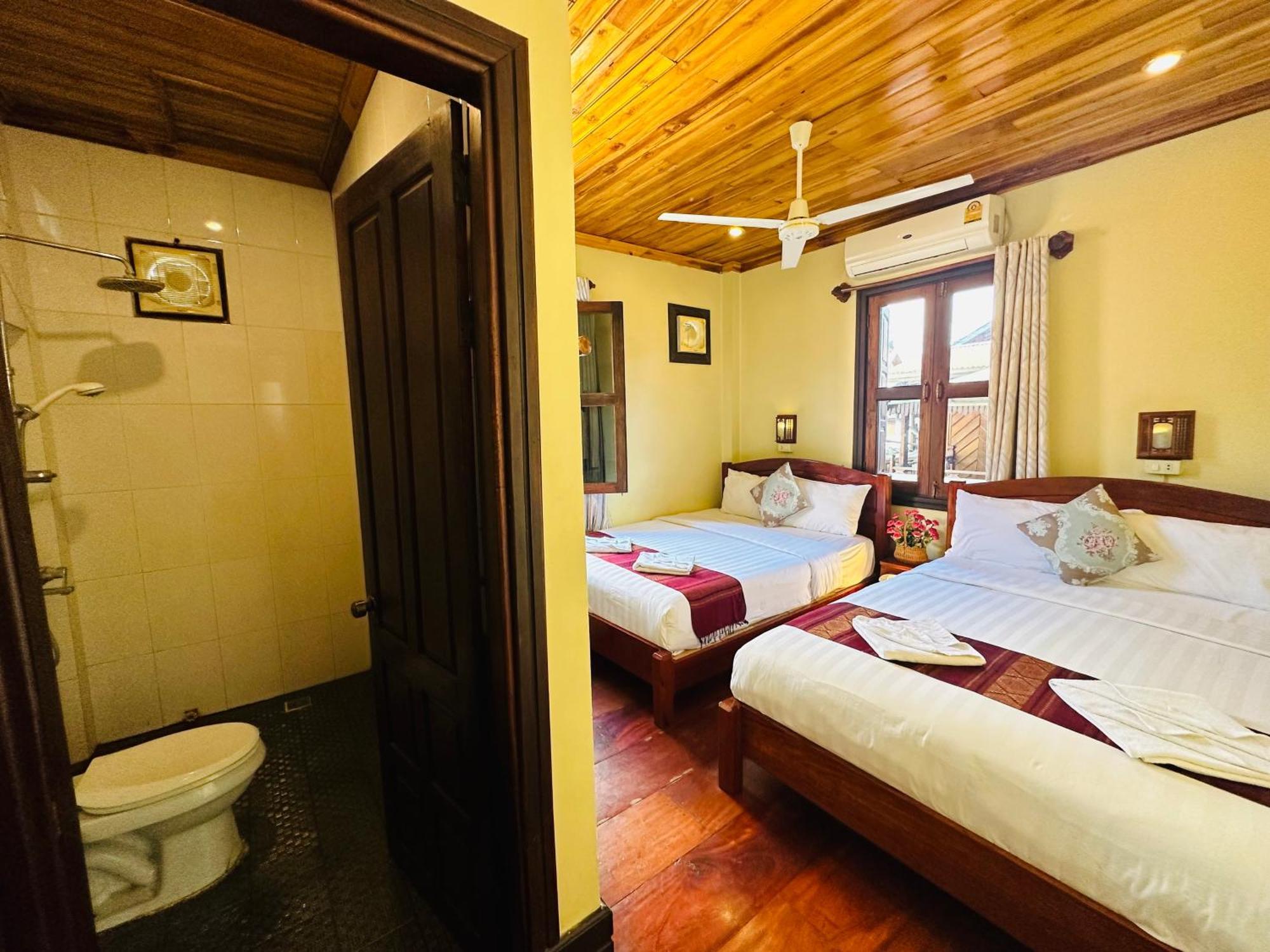 לואנג פרבאנג Anisa Mekong Riverside Villa מראה חיצוני תמונה